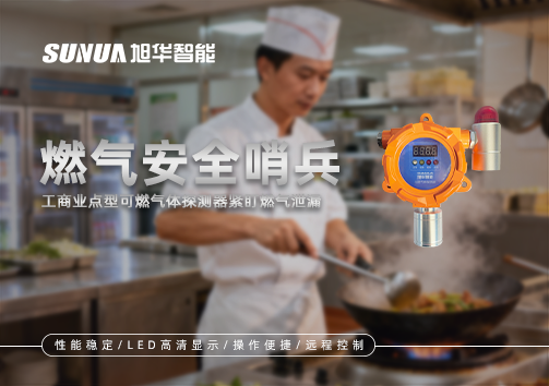 燃气安全哨兵：工商业点型可燃气体探测器紧盯燃气泄漏
