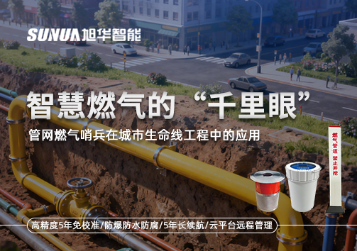 智慧燃气的“千里眼”：管网燃气哨兵在城市生命线工程中的应用