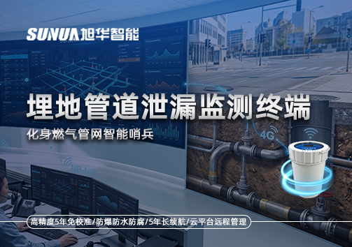 阀井、地下管网全覆盖：埋地管道泄漏监测终端化身燃气管网智能哨兵